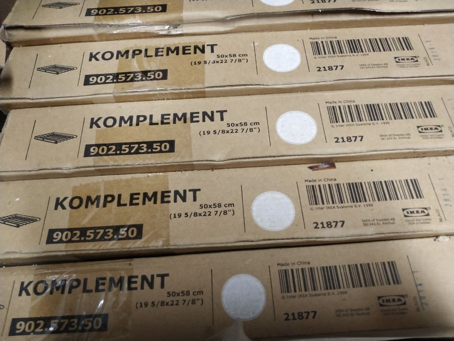 Complement 50x58   10 embalagens seladas do IKEA