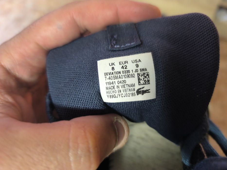 Tênis Lacoste 42