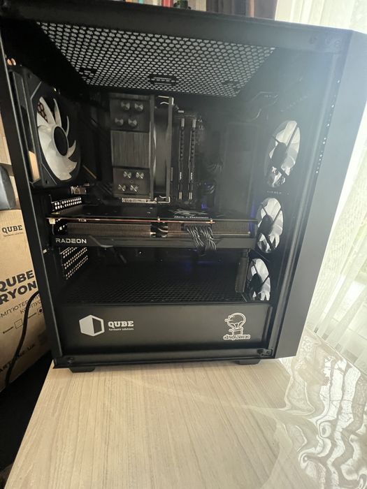 Ігровий ПК направлений для геймерів. RX6700XT hellhound,5 5600,32GB ddr4 3600MГц.
