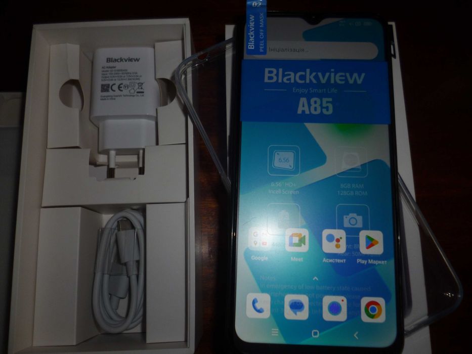 Новий 8/128Gb NFC Blackview A85  смартфон телефон