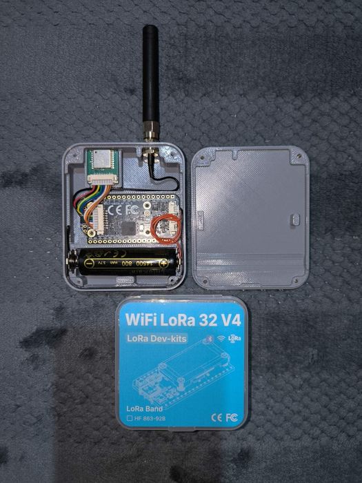 Heltec V4, 868 mHz, GPS, Meshtastic, автономний месенджер