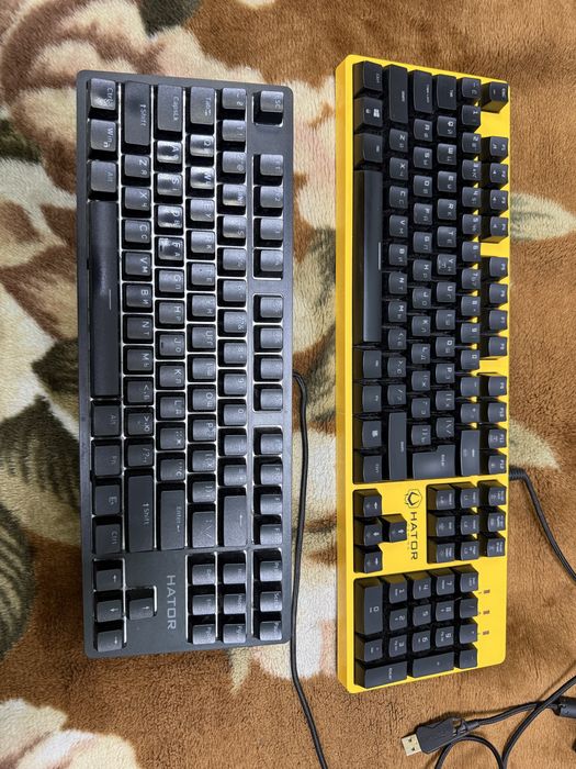 Hator Rockfall 2 Mecha TKL / Hator Rockfall Mechanical Red Switches Yellow