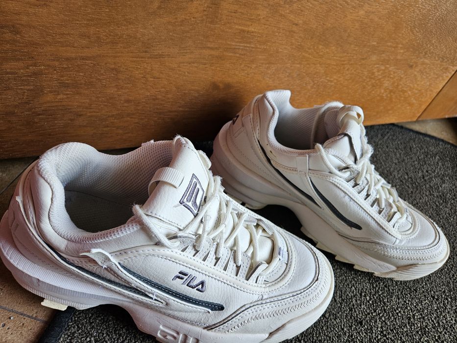 Buty sportowe FILA snikersy białe 39