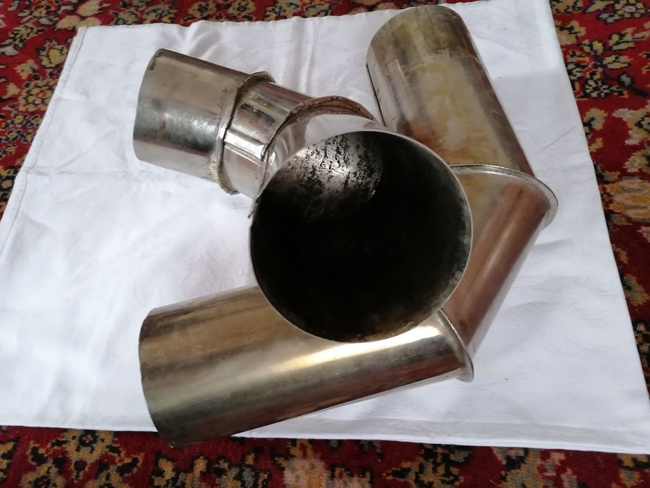 Газова колонка з минулого, труба