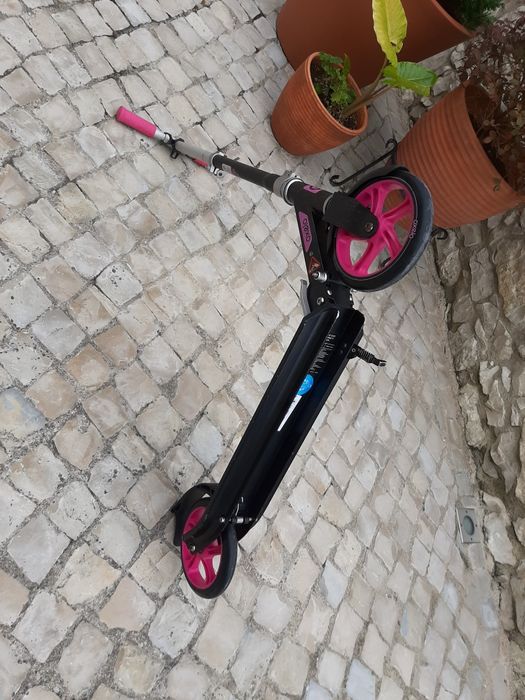 Trotinete urbana OXELO Mid 7 - dobrável / rodas grandes de 175mm / até 100kg - MUITO BOM ESTADO