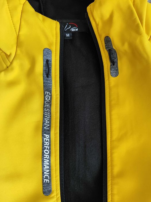 HKM żółty softshell sportowy jeździecki rozm. XS