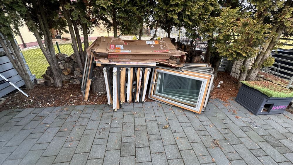 Okna dachowe Roto 112x70  7 sztuk plus rolety okazja