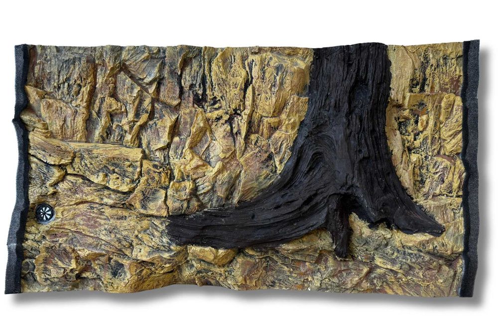 Tło Strukturalne do akwarium standard 100x60 cm.