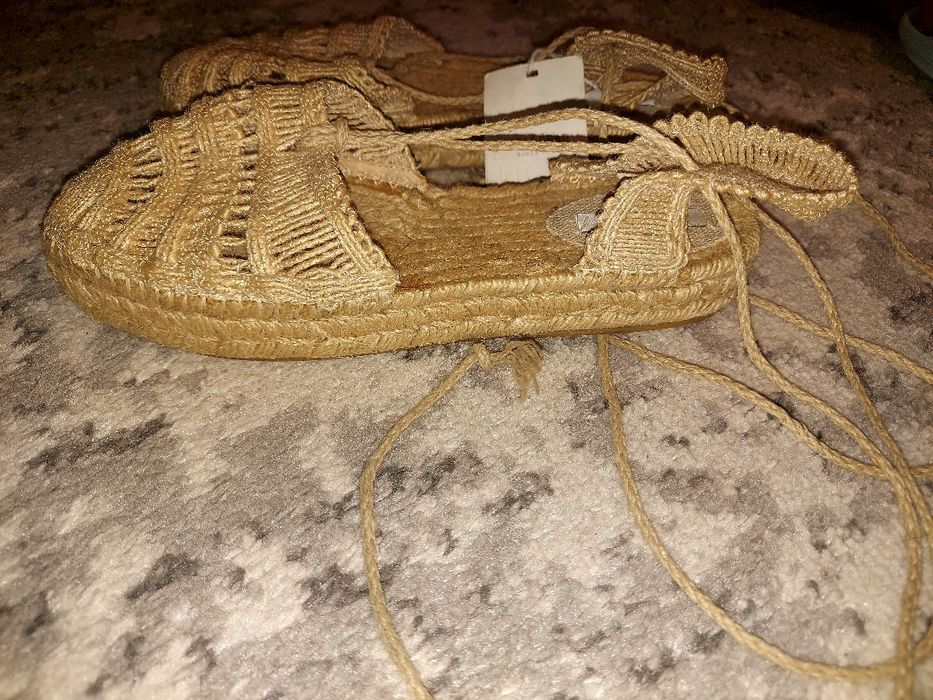 Nowe!!!Espadryle damskie 38