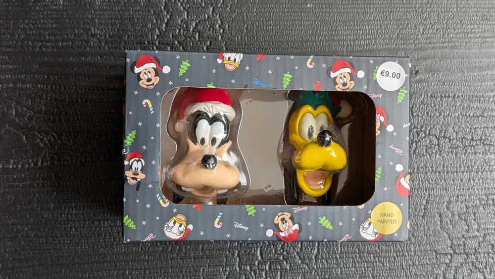 Новогодние игрушки Disney Christmas tree Pluto Goofy  Santa Claus