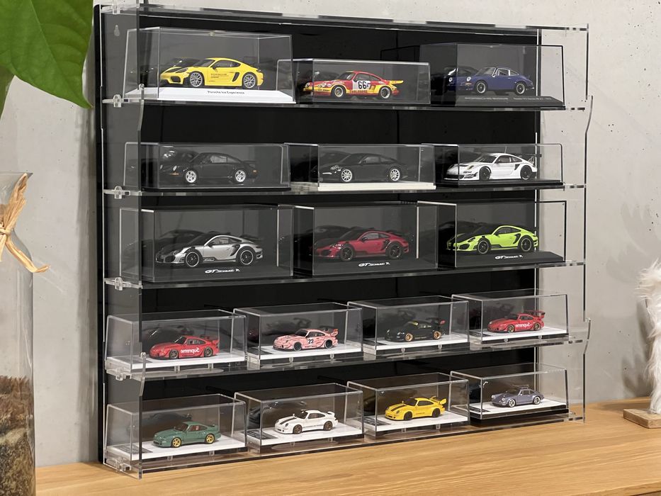 Gabloty na modele w skali 1:64 1:43 1:24 1:18 z plexi