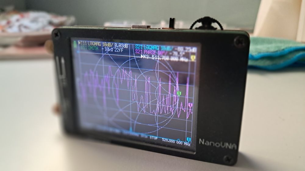 Analizator antenowy - NanoVNA