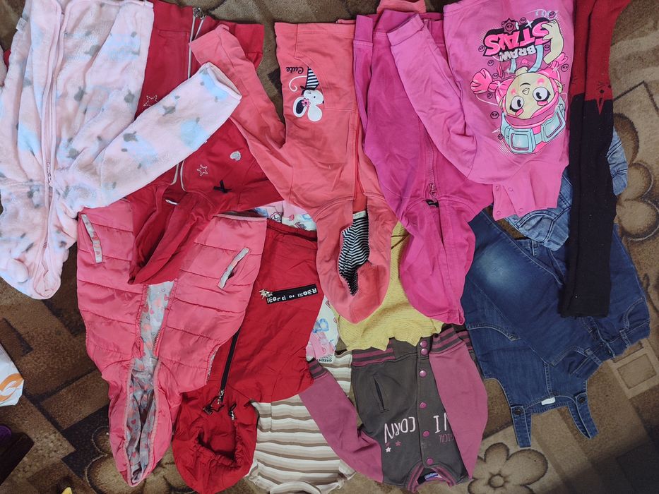 Пакет одягу для дівчинки зріст 92-98