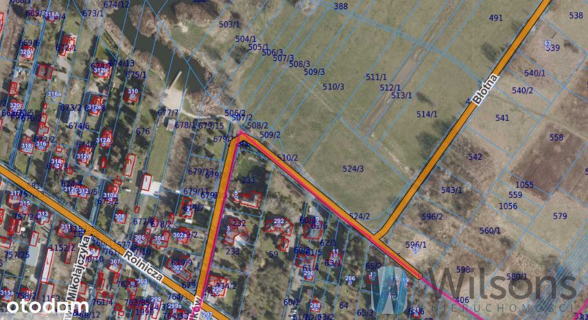 Działka 1800 m2 przy Jeziorze Dziekanowskim