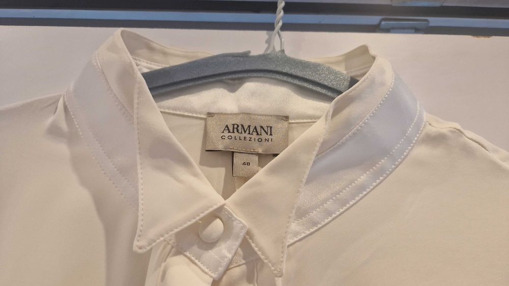 Armani Collezioni-rozpinana bluzka roz.48