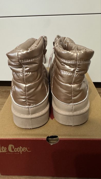 Śniegowce / botki zimowe Lee Cooper roz. 36 rose gold