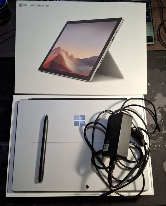 Mircrosoft surface pro 7 + caneta e teclado
