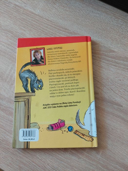 Lektura książka Pięciopsiaczki