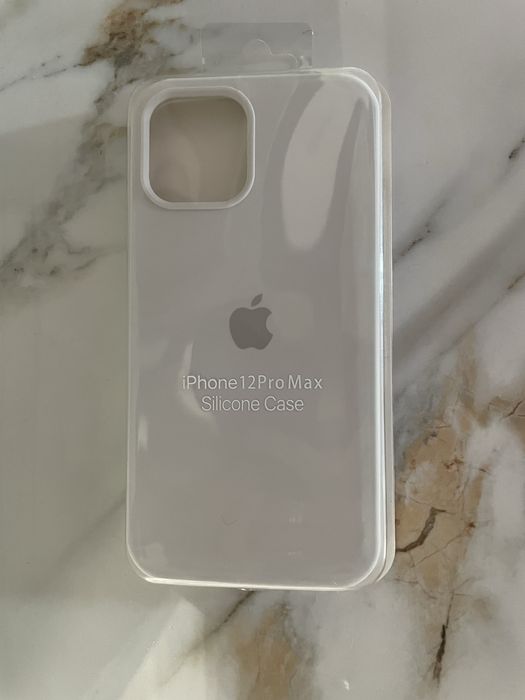 Білий чохол для iPhone 12 Pro Max