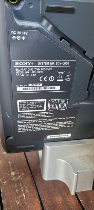 Sistema de som - SONY