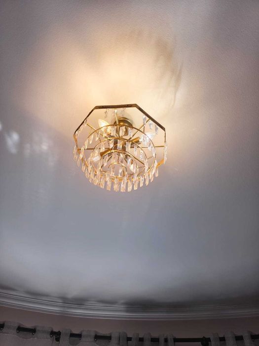 Candeeiros de tecto em cristal