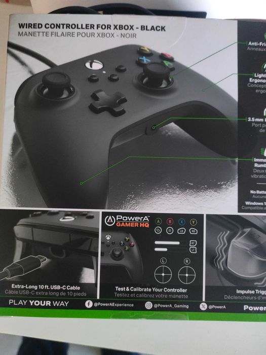 Xbox series x com 2 comandos headset