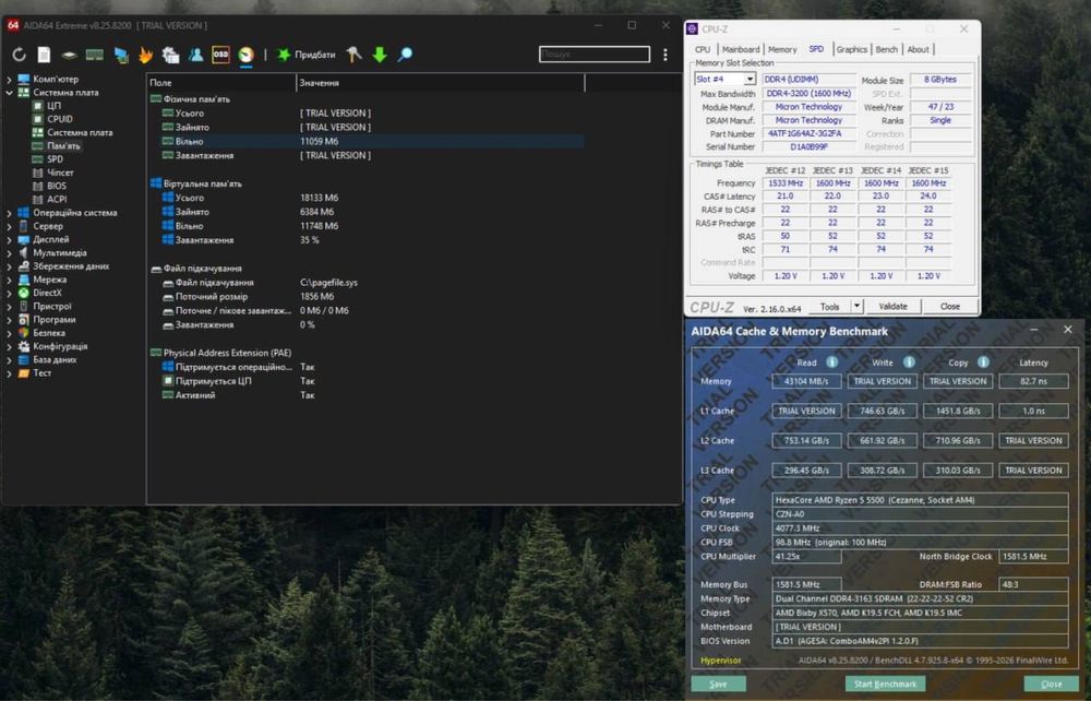 DDR4 Micron 2x8 3200mhz