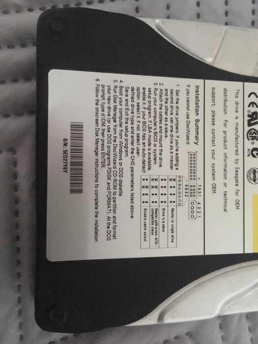 Seagate 20Gb - Disco