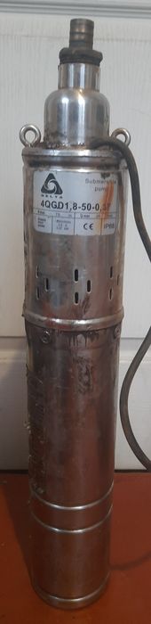 Шнековый насос для скважины.   Дельта  4QGD 1.8-50-0.37