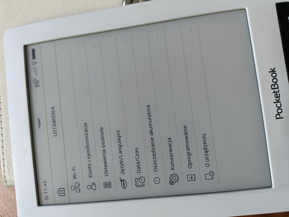 Czytnik książek e-book PocketBook Touch Lux 3 8GB 6" Smartlight + etui