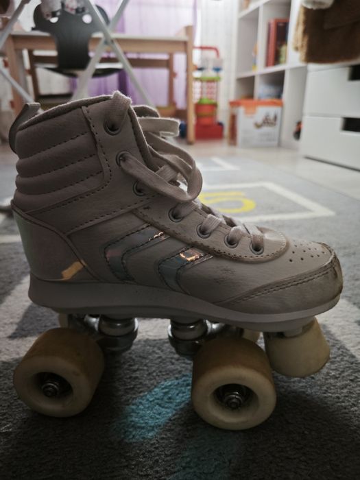 Patins criança brancos