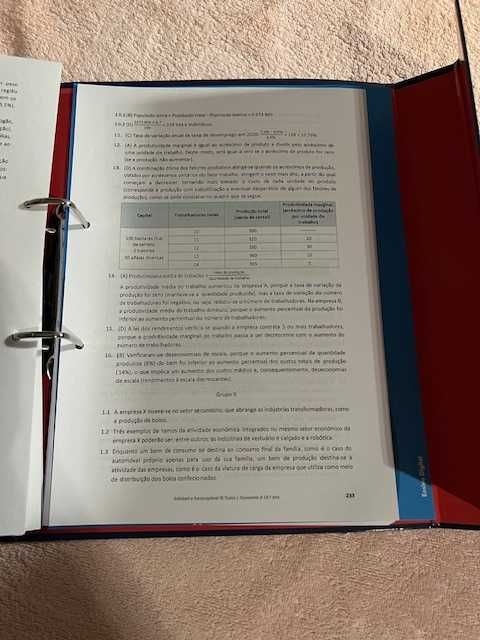 "Economia A " - 10º ano - Economia  -  Dossiê PROFESSOR