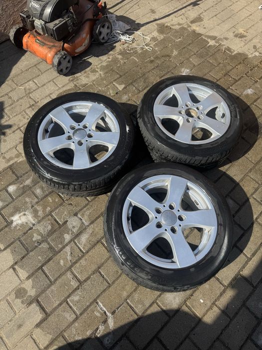 Alufelgi + opony 16 205 55 5x112 mercedes audi skoda volkswagen
