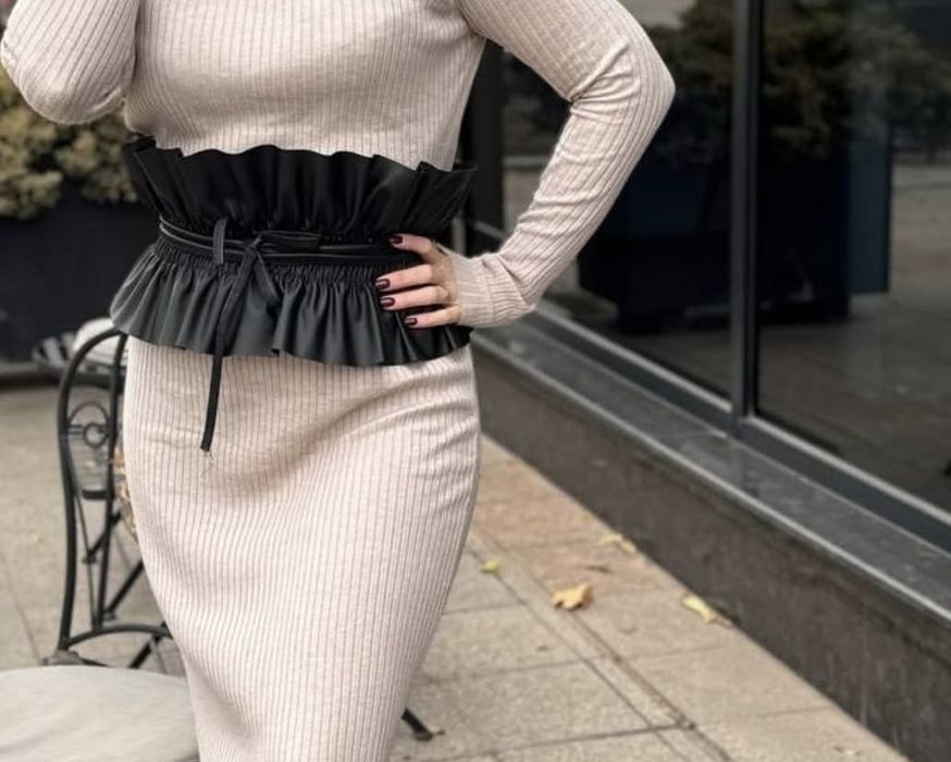 Пояс корсет из еко кожи