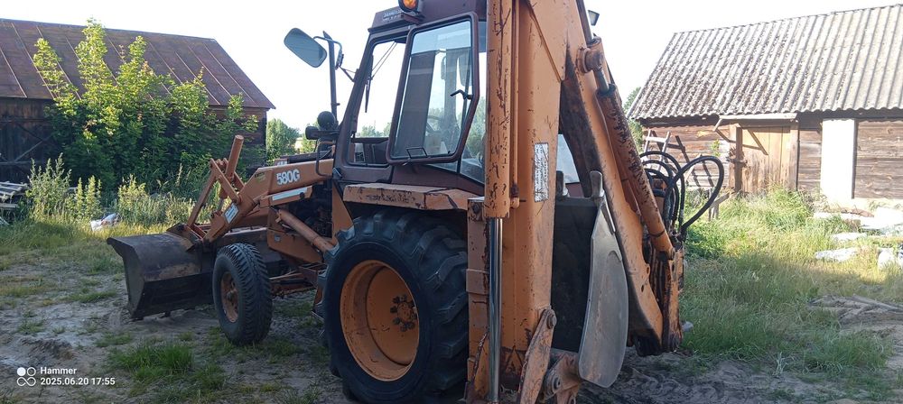 Koparko ładowarka Case 580 G oryginał jcb