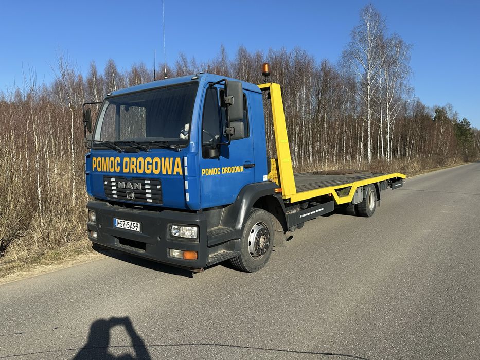 Autolaweta Pomoc Drogowa Man L2000  280 KM 12 DMC Stare Tacho 2006 rok