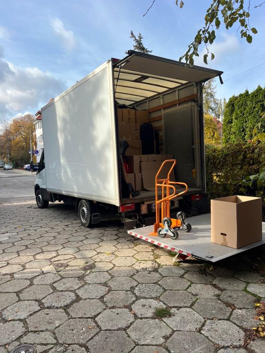 Wynajem dostawczaka/ kontener z windą/ transport / przeprowadzki - niskie ceny !