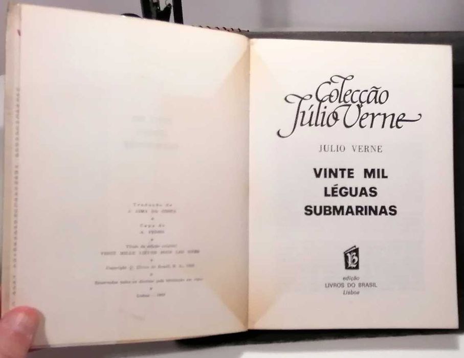 Vinte Mil Léguas Submarinas, de Júlio Verne