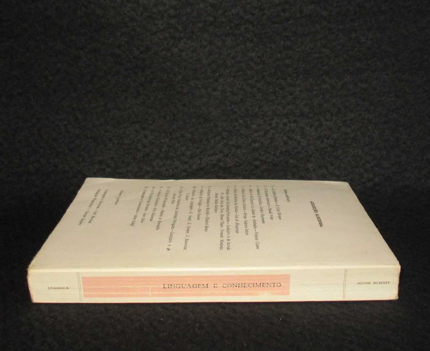 Livro Linguagem e Conhecimento Adam Schaff