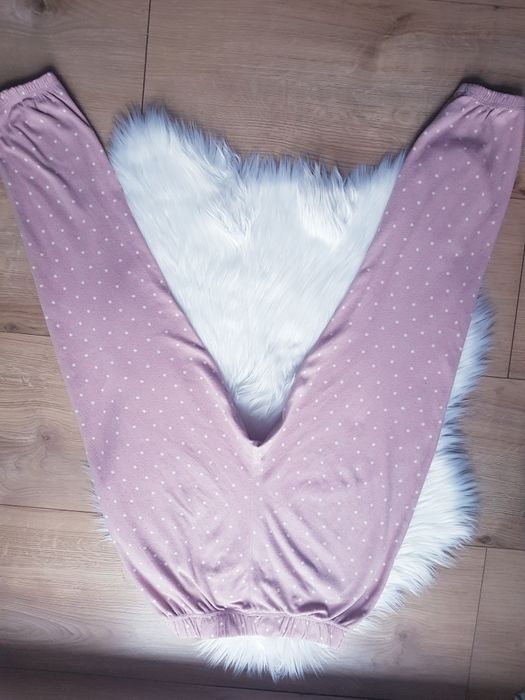 Polarowe spodnie damskie od piżamy marki H&M rozmiar S/M/L