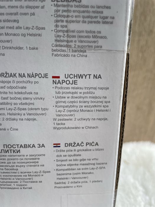 uchwyt na napoje Lay-Z-Spa