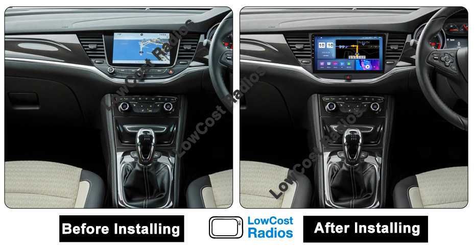 Auto Rádio 9' OPEL ASTRA K | GPS ANDROID Bluetooth USB APPS WIFI | CARPLAY • ANDROID AUTO
