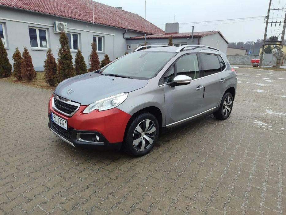 Peugeot 2008 sprowadzony zarejestrowany alusy climatronic nawigacja