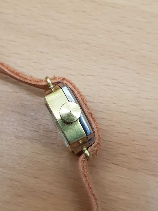 *GUB *Glashütte* koktajlowy damski zegarek biżuteryjny