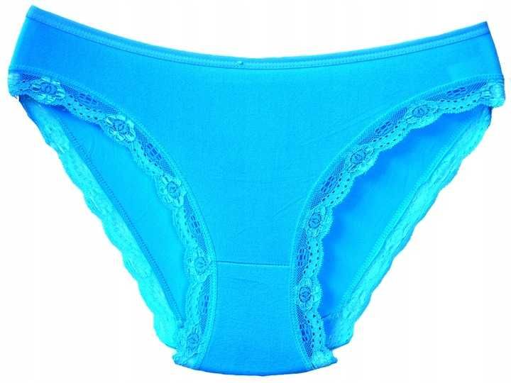 Figi Damskie Bambusowe
w rozmiarze L/XL niebieskie