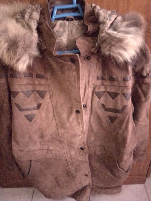 Casaco camurça senhora