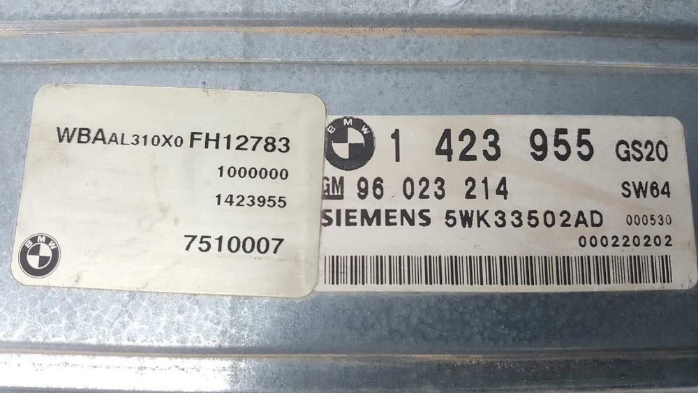 CENTRALINA CAIXA DE VELOCIDADES AUTOMÁTICA BMW SERIE 5 BERLINA (E39) 3.0 24V TUR...