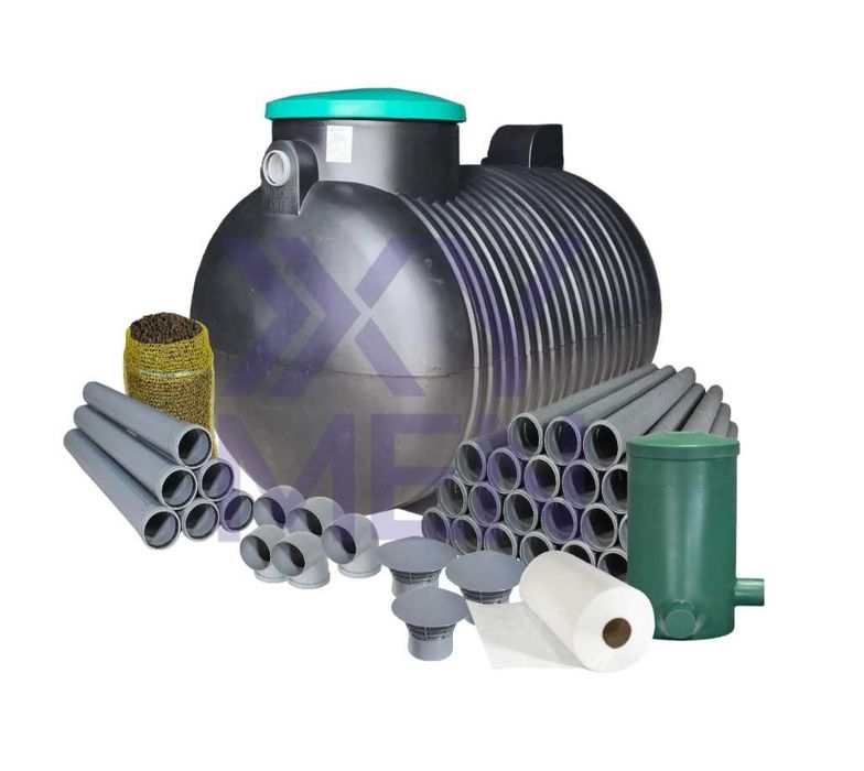 Przydomowa oczyszczalnia ścieków tunelowa 3000L DOSTAWA GRATIS