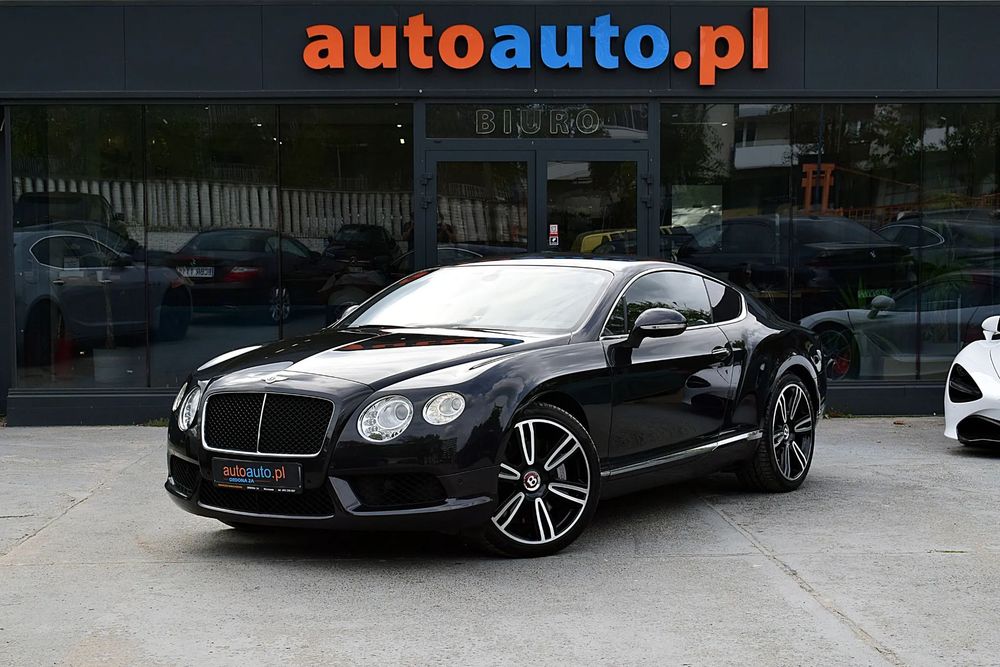Bentley Continental GT Pneumatyka! Bogata Wersja! V8 507hp! Europa! Serwis ASO!