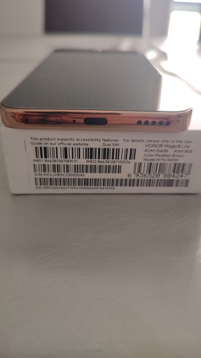 Honor Magic 8 lite 5 g aceito troca